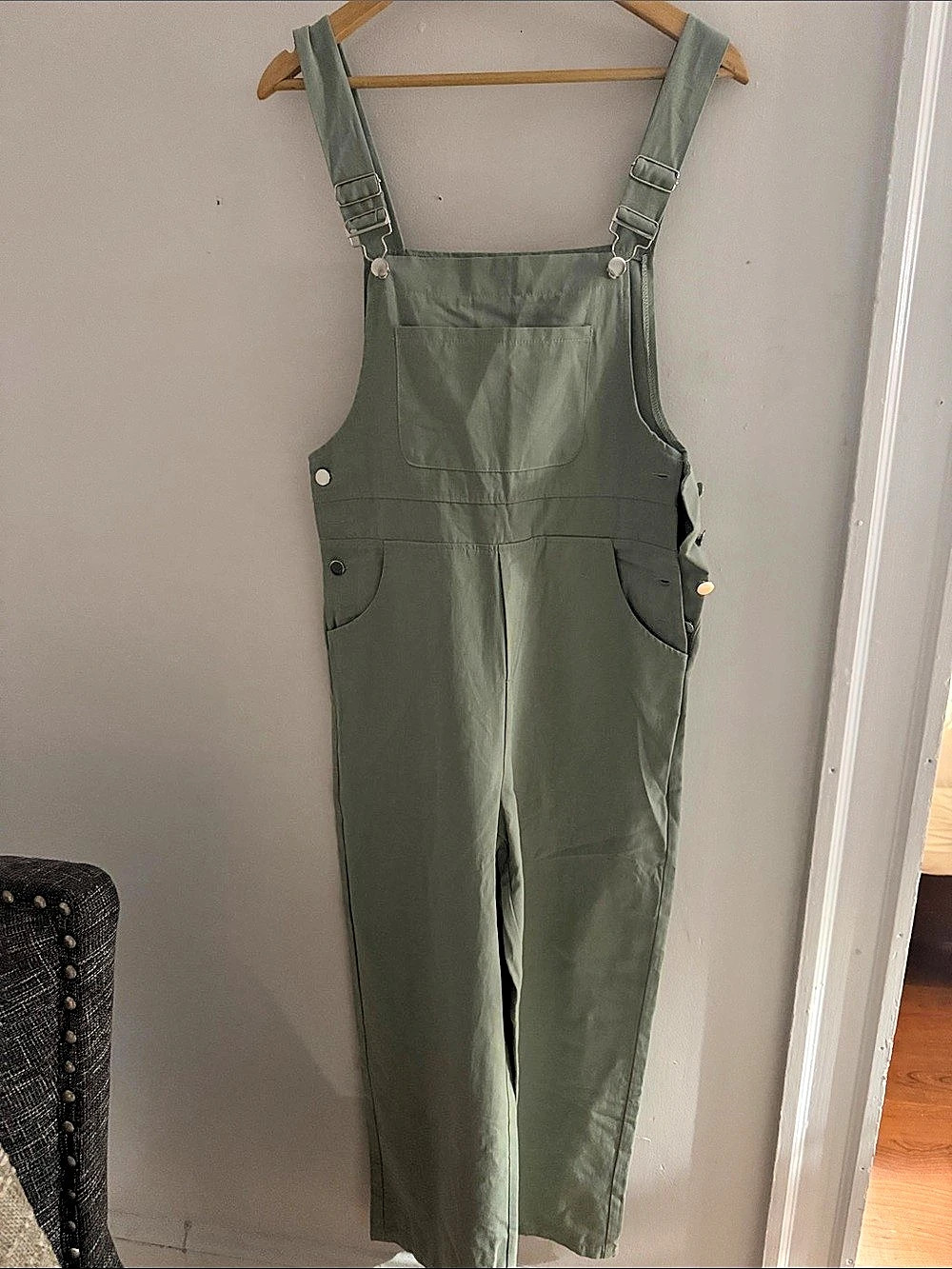 Women's Green Overalls Like New
